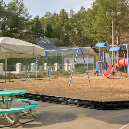 Community Playground and Seating Area Community Playground and Seating Area